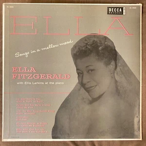 ELLA FITZGERALD Songs in a Mellow Mood - 1961 Press Decca LP - TOP COPY - Picture 1 of 4