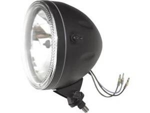 Highsider Moto Motorcycle Skyline LED Headlight Black Bottom Mount - 5-3/4 Inch - Picture 1 of 1