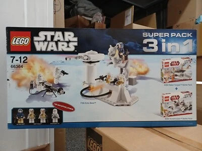 NEW RETIRED Lego Star Wars Super Pack 3 In 1 (7749, 8083 8084) SEALED NIB - Image 1 of 4
