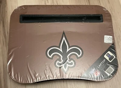 Tableta acolchada NFL escritorio con tapa para regazo New Orleans Saints Foto 1 de 4