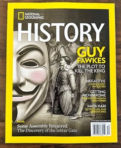 NATIONAL GEOGRAPHIC HISTORY Magazine November December 2017 Guy Fawkes MATA HARI - Imagen 1 de 2