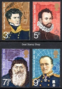 GB 1972 British Polar Explorers SG897 - 900 Complete Set Unmounted Mint MNH - Picture 1 of 1