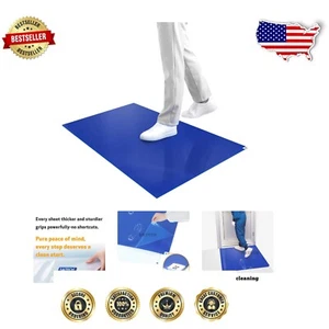 Cleanroom Approved 24" x 36" Sticky Mats - 4 Mats for Construction & Labs - Picture 1 of 10