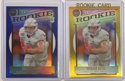 2020 Panini Legacy Rookies Premium Edition Lot Gold #/25 #/35 Harrison Bryant RC - Image 1 of 4