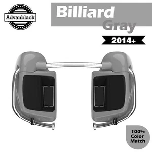 Carenado ventilado inferior gris billar Advanblack para Harley Davidson Touring 2014+ - Imagen 1 de 8
