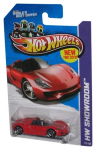 Hot Wheels HW Showroom (2013) Red Porsche 918 Spyder Toy Car 175/250 - Picture 1 of 1