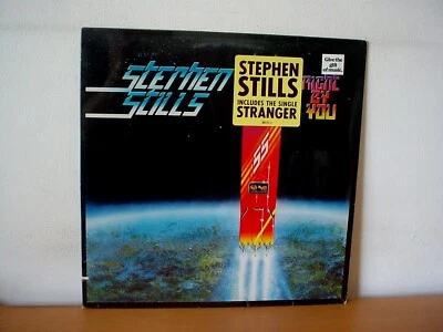 STEPHEN STILLS "Right By You" original SEALED LP 1984 ATLANTIC 80177 JIMMY PAGE - Image 1 of 3