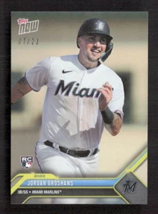 2023 Topps Now Camino al Día Inaugural #OD-167 Jordan Groshans Lámina de Oro/23 - Imagen 1 de 2