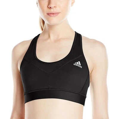 Adidas 146142 Mujer Entrenamiento Techfit Sujetador Copa Moldeado Negro Talla XS Foto 1 de 3