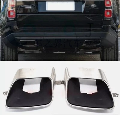 Exhaust Tail Pipes Tip LR & HR for Land Rover Range Rover Vogue L405 2018-2022 - Image 1 of 4