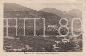 AOSTA m. 583 - PANORAMA E MONTE VELAN 1951 - Picture 1 of 1