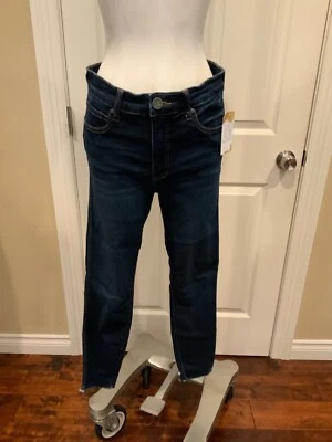 KUT From The Kloth Dark Wash "Connie Fab Ab Ankle Skinny" Blue Jeans, Sz 4 - Image 1 of 4