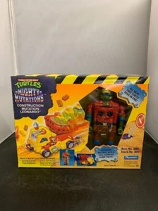 Figura de acción vintage 1994 Playmates TMNT construcción mutación Leonardo sellada - Imagen 1 de 6