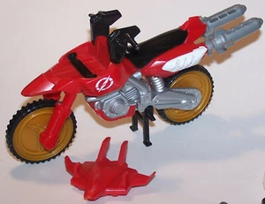 Power Rangers Operation Overdrive 2007 transciclo ZordTek motocicleta roja Bandai - Imagen 1 de 8