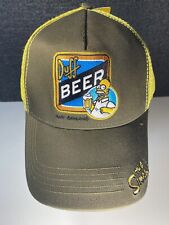 2003 Duff Beer The Simpsons Trucker Hat Bio-Domes Headgear OSFA Adjustable