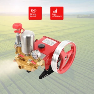 Bomba de émbolo de alta presión de tres cilindros para máquina de pulverización de pesticidas - Imagen 1 de 13