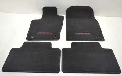 Nuevas alfombrillas originales originales Mopar negras rojas Dodge Durango 2013-2015 4 piezas Foto 1 de 4