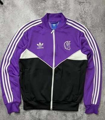 Adidas Originals Track Jacket Men’s M Retro 3-Stripes Full Zip - Image 1 of 4