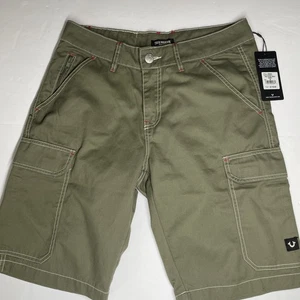 True Religion Cargo Short Men’s Size 30 Color: Kalamata Style 108056R5 ( Green) - Picture 1 of 13
