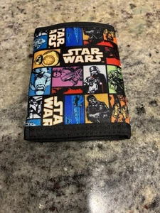 Star Wars Trifold Wallet Graphic Pattern Comic - Picture 1 of 5