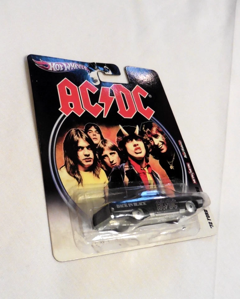 AC/DC Hot Wheels '72 Ford Ranchero 2011 New In Orig Unopened Packaging read full - Image 1 of 4