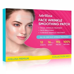 Adellina Face and Forehead Wrinkle Smoothing Sheets Patches 192 Pieces NEW - Picture 1 of 3