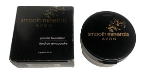 Avon Smooth Minerals Powder Foundation Medium Beige M201 Sealed - Picture 1 of 10