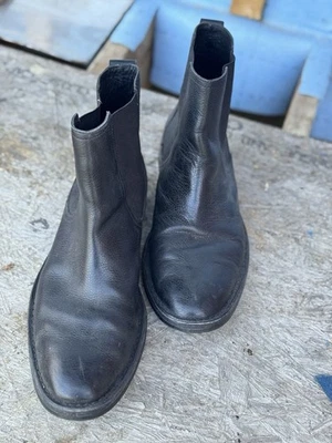 Cole Haan Hombre NikeAir Impermeable Negro Chelsea Bota 12M BONITA!!! Foto 1 de 4