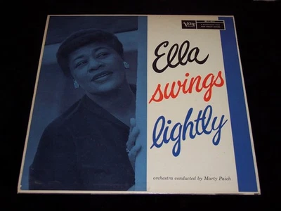 ELLA FITZGERALD & "ELLA SWINGS LIGHTLY", AN ORIG. "NEW" "INNER LINED SEALED" LP! - Image 1 of 4