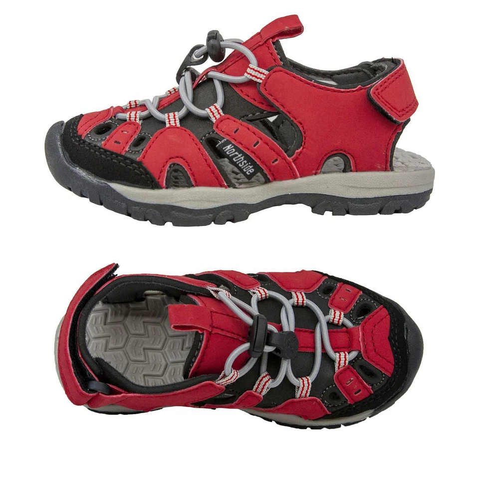 NUEVAS Sandalias Northside Niñas Pequeños Burke SE Atléticas Deportivas Punta Cerrada Foto 1 de 1