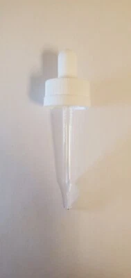 Cuentagotas, goteros blancos, 1 oz, 1 oz 20-400 pipeta de vidrio 76 mm - cantidad 1400 Foto 1 de 4
