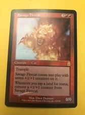 MTG - Savage Firecat - FOIL - Odyssey - NM