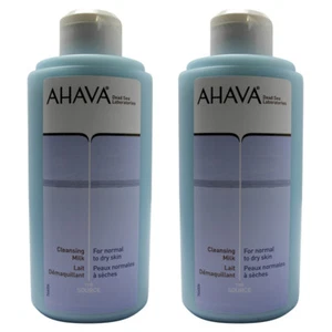 Ahava for Women Combo Pack:Cleansing Milk 17oz for Normal - Dry Skin (2 x 8.5oz) - Picture 1 of 1