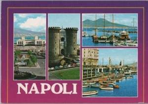 Napoli Italy Continental Chrome Postcard - Picture 1 of 2