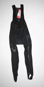 RION Bucked Up Women's Size Small Black Cycling Bib Black Padded Stirrup Pants - Picture 1 of 23