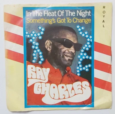 RAY CHARLES in the heat of the night  IRAN PERSIAN EP Foto 1 de 4
