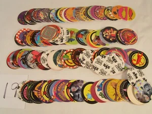Lot of 100 Misc STACK N SMACK 1990's POGS Caps STREET KAPS Big Joe ROC [Y115A19] - Picture 1 of 1