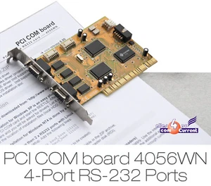 4x Port RS-232 RS232 PCI COM Board Wincor Nixdorf Beetle 4056WN 01750063266 BA72 - Picture 1 of 2