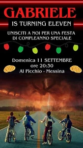 Invito Digitale Personalizzato per feste di compleanno, Eventi, battesimi, ecc.. - Afbeelding 1 van 22