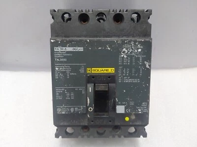 Square D FAL34050 Circuit Breaker FA 50A - Immagine 1 di 4