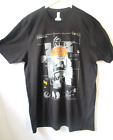 Star Wars C1-10P Robot T-Shirt Black Short Sleeve Size XL