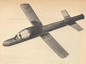 Devil Dart C/L Pulse Jet 18" Spannweite RC Modellflugzeug gedruckte Pläne & Vorlagen - Bild 1 von 2