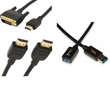 Amazon Basics – Hochgeschwindigkeitskabel & HDMI-zu-DVI & HDMIVerlängerungskabel