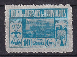 Spain COLEGIO HUERFANOS FERROVIARIOS Train Railway 32 - Picture 1 of 2