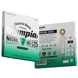 Cuerdas para bajo de 5 cuerdas 45-125 Nickel Wound Olympia Explorer Series - Imagen 1 de 5