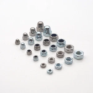 Sechskantmuttern Sicherungsmuttern Hutmuttern DIN 934 985 1587 Muttern M3 - M24 - Bild 1 von 7