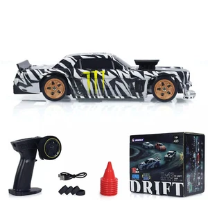 1:43 Ferngesteuertes Auto Ready to GO 4WD RC Drift Car 2.4G High Speed Lichter - Bild 1 von 14