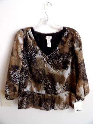 Blusa para mujer Covington pequeña/pequeña nueva con etiquetas Foto 1 de 3