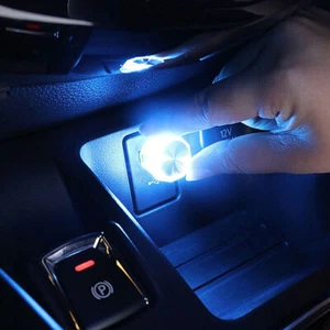 Mini LED USB Car Interior Light Neon Atmosphere Ambient Night Lamp Accessories - Bild 1 von 15