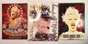 3 x PINK tour Programs The Truth About Love I'm Not Dead Beautiful Trauma - Picture 1 of 5